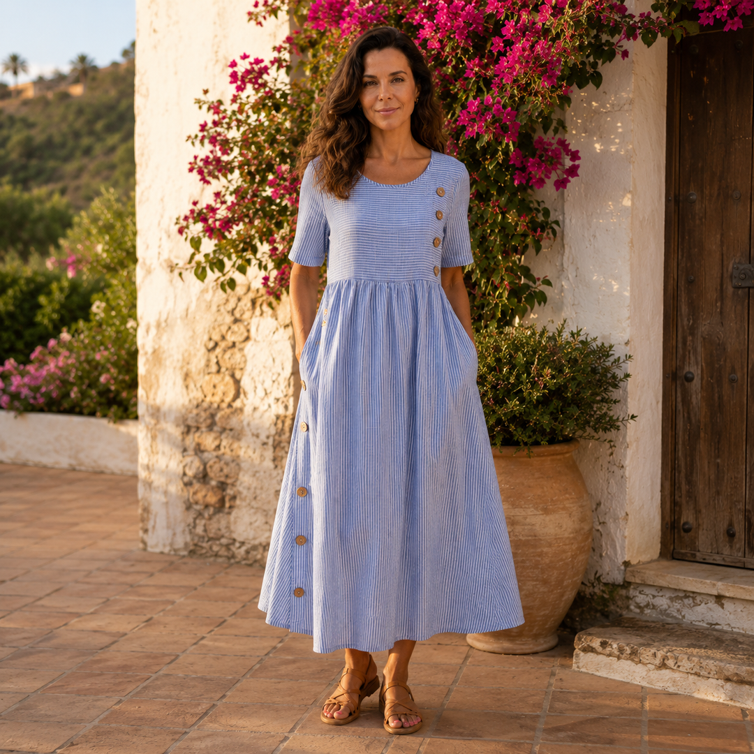 Sorrento · Vestido de Rayas