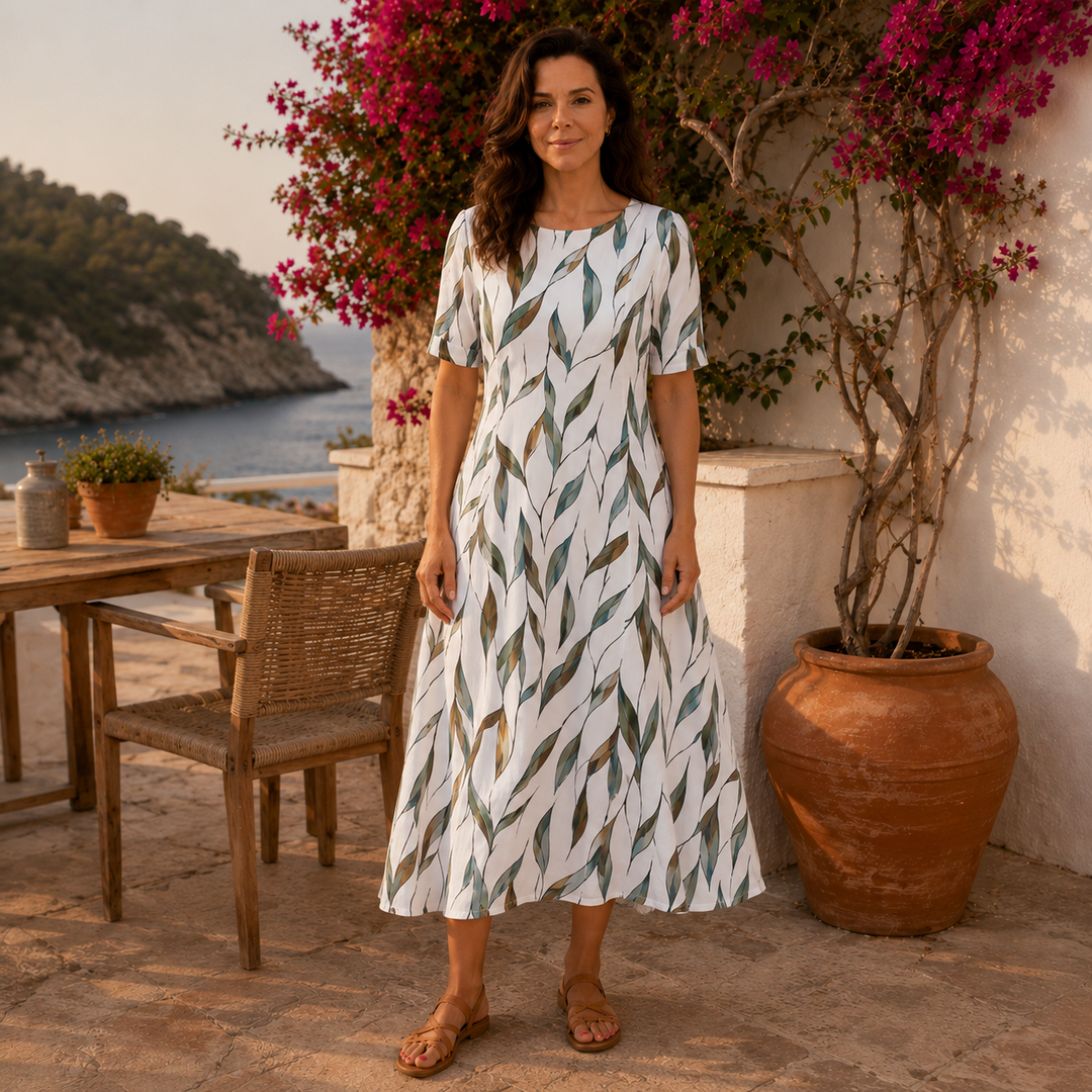 Liguria · Vestido Floral Midi