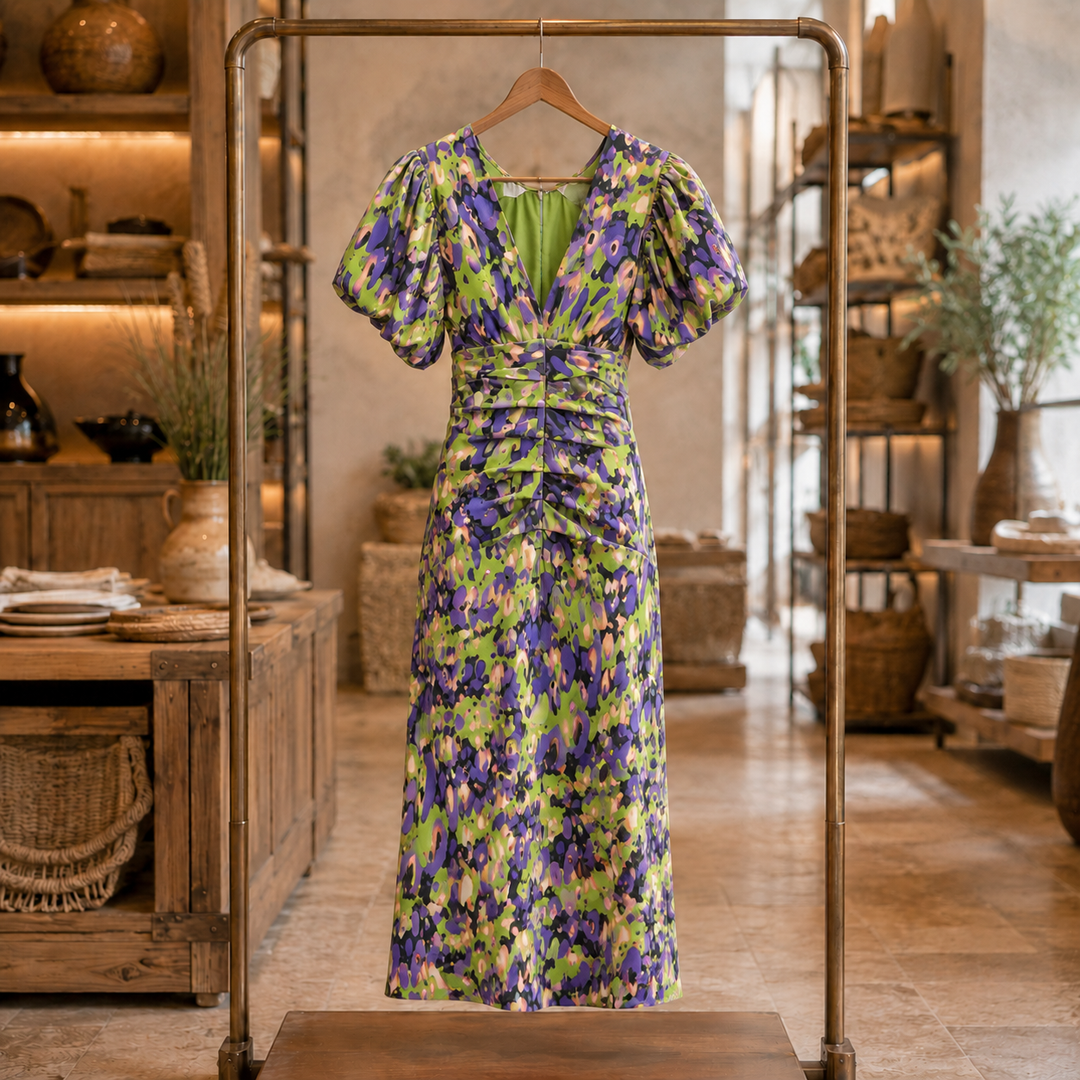 Sirena · Vestido Cruzado Floral