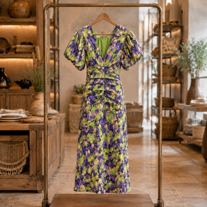 Sirena · Vestido Cruzado Floral