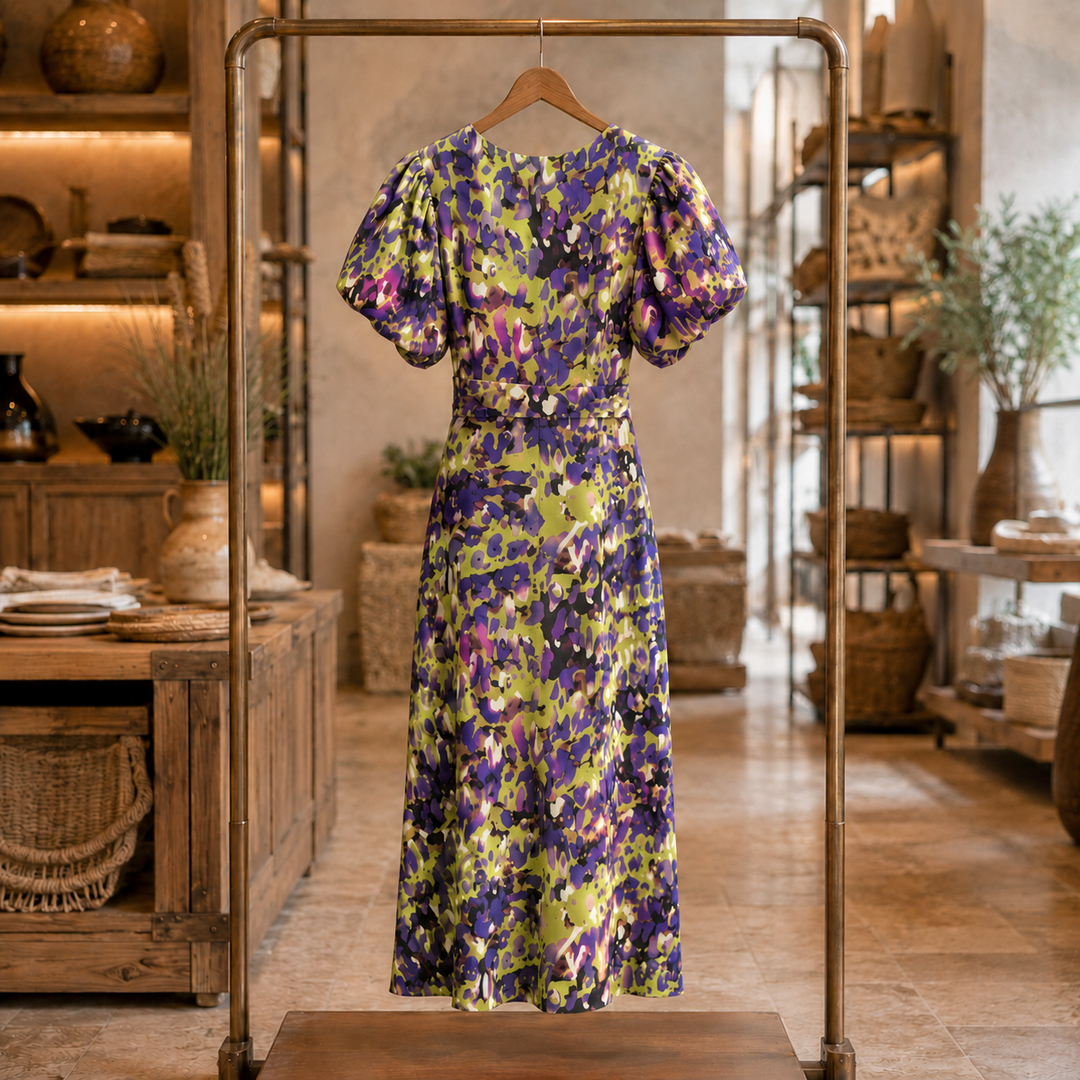 Sirena · Vestido Cruzado Floral