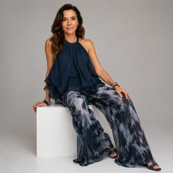 Élise · Conjunto Halter Fluido