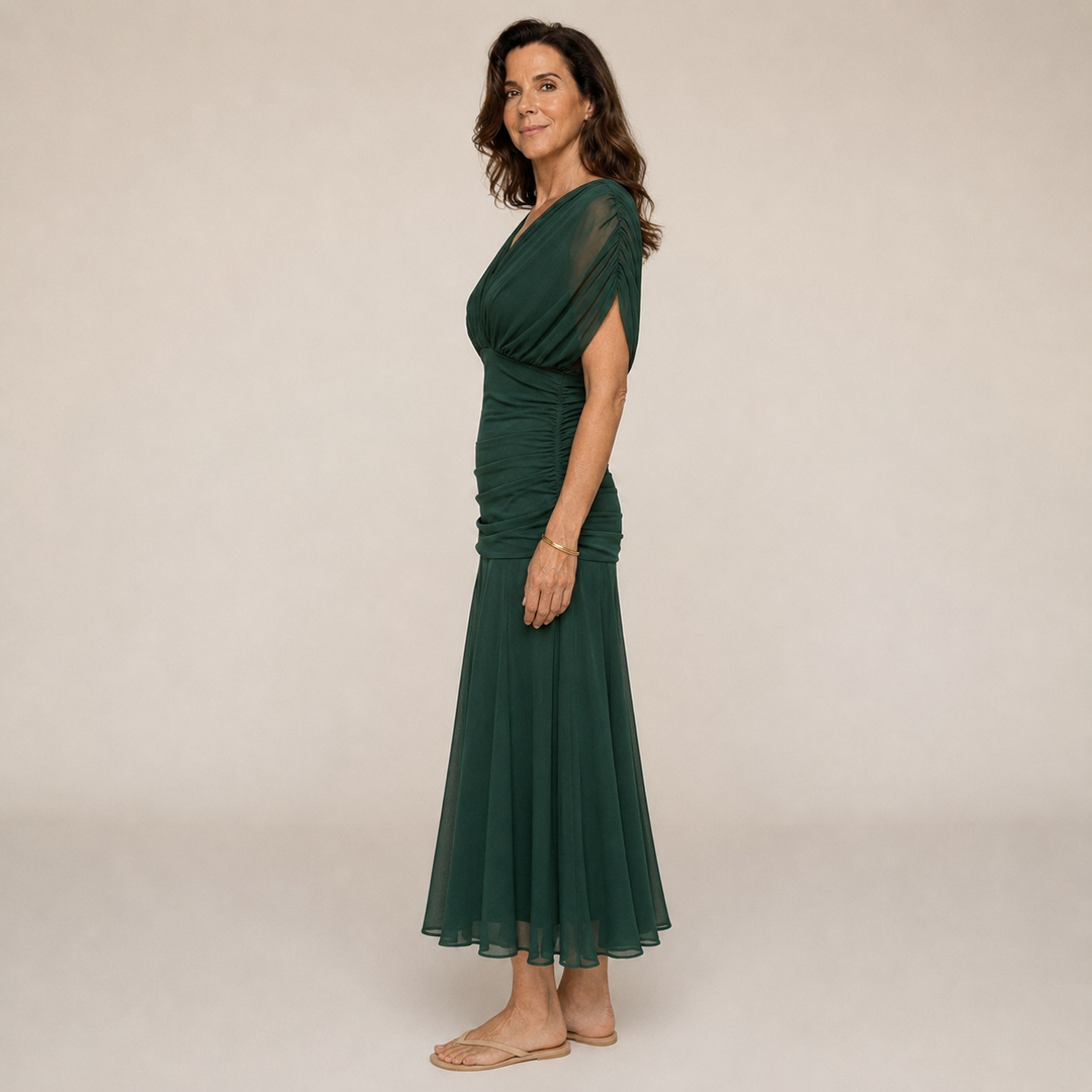 Salerno · Vestido Drapeado