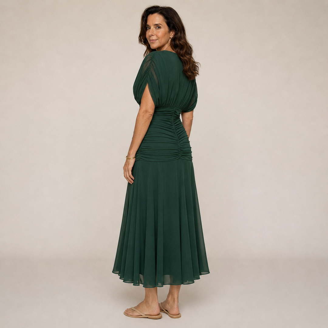 Salerno · Vestido Drapeado
