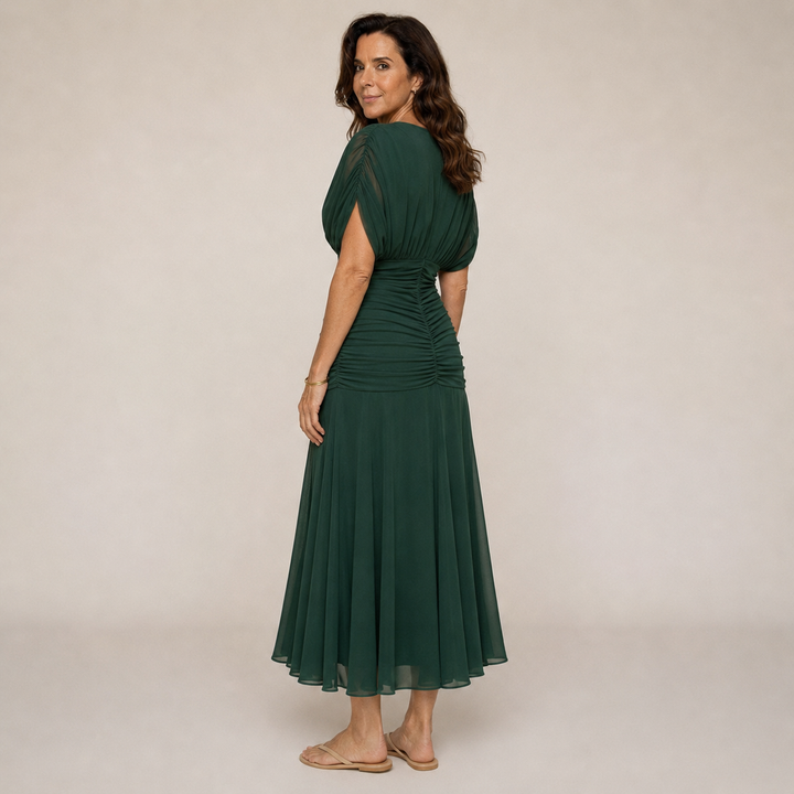 Salerno · Vestido Drapeado