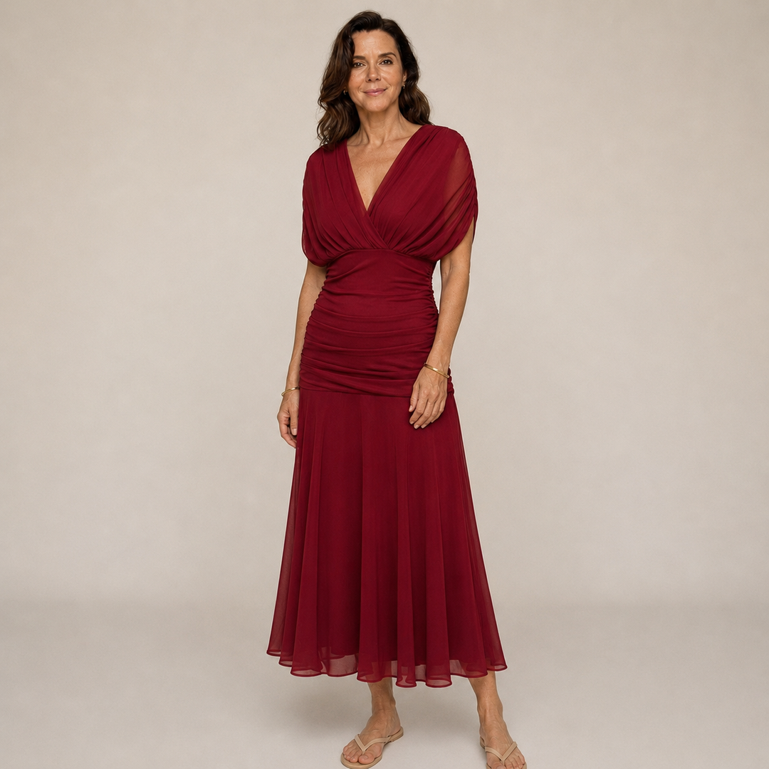 Salerno · Vestido Drapeado