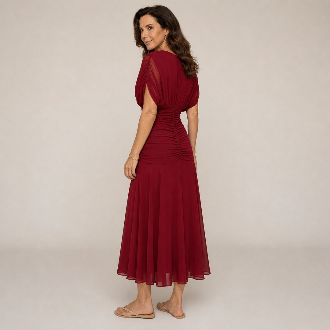 Salerno · Vestido Drapeado