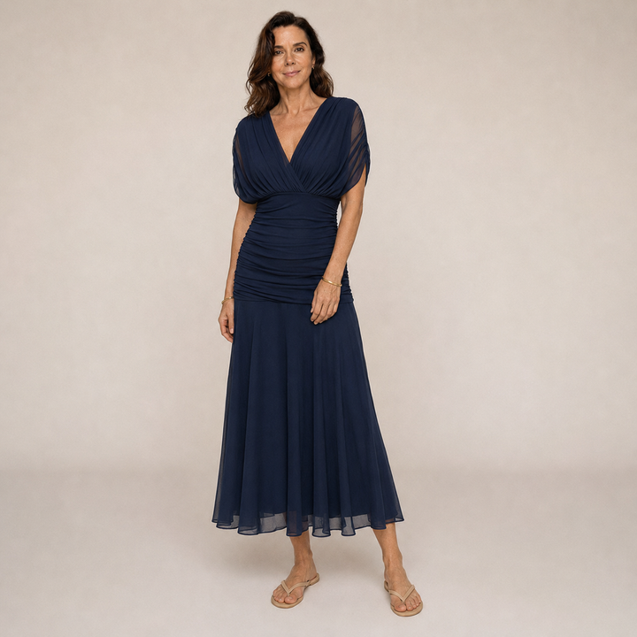 Salerno · Vestido Drapeado