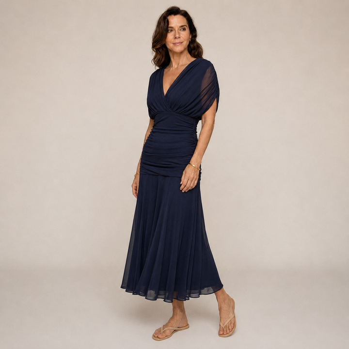 Salerno · Vestido Drapeado