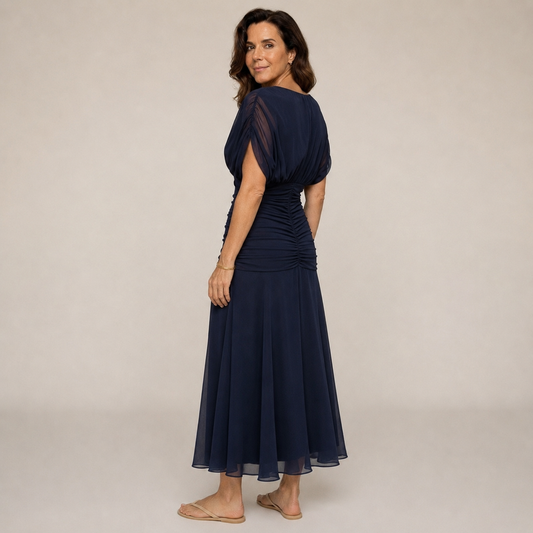 Salerno · Vestido Drapeado