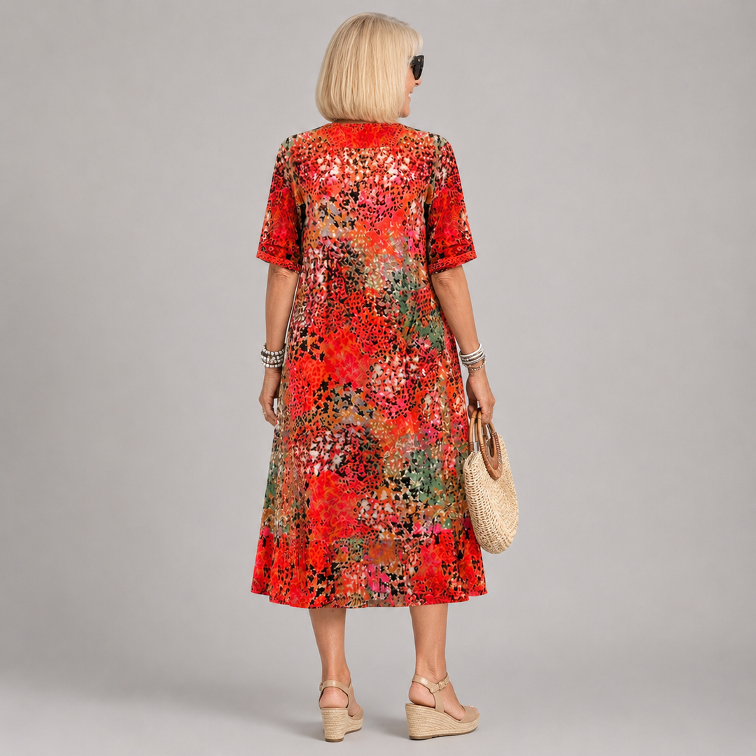 Lipari · Vestido Vaporoso Estampado