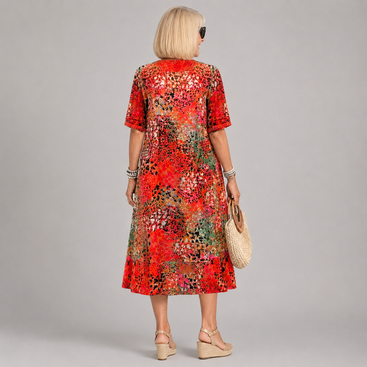 Lipari · Vestido Vaporoso Estampado