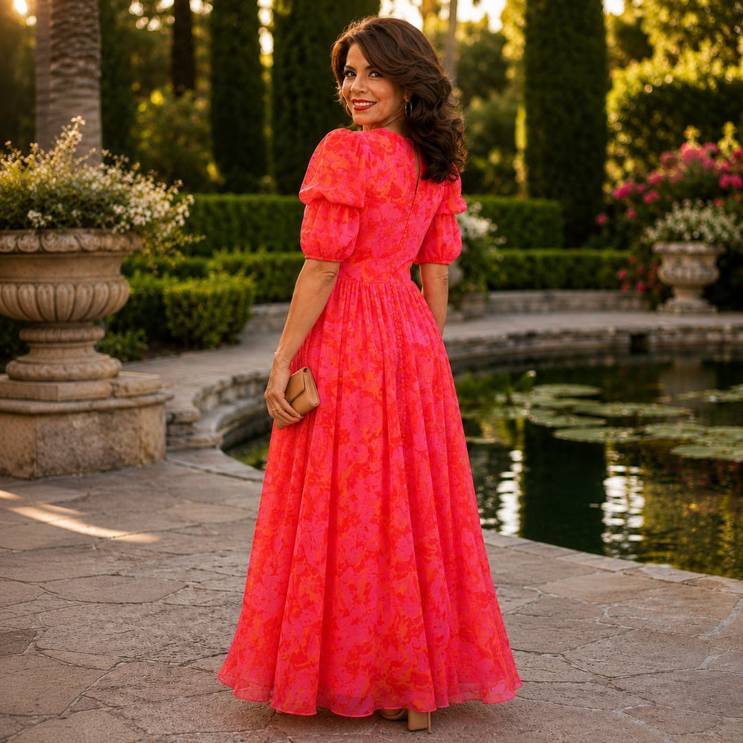 Cefalù · Vestido Maxi Floral