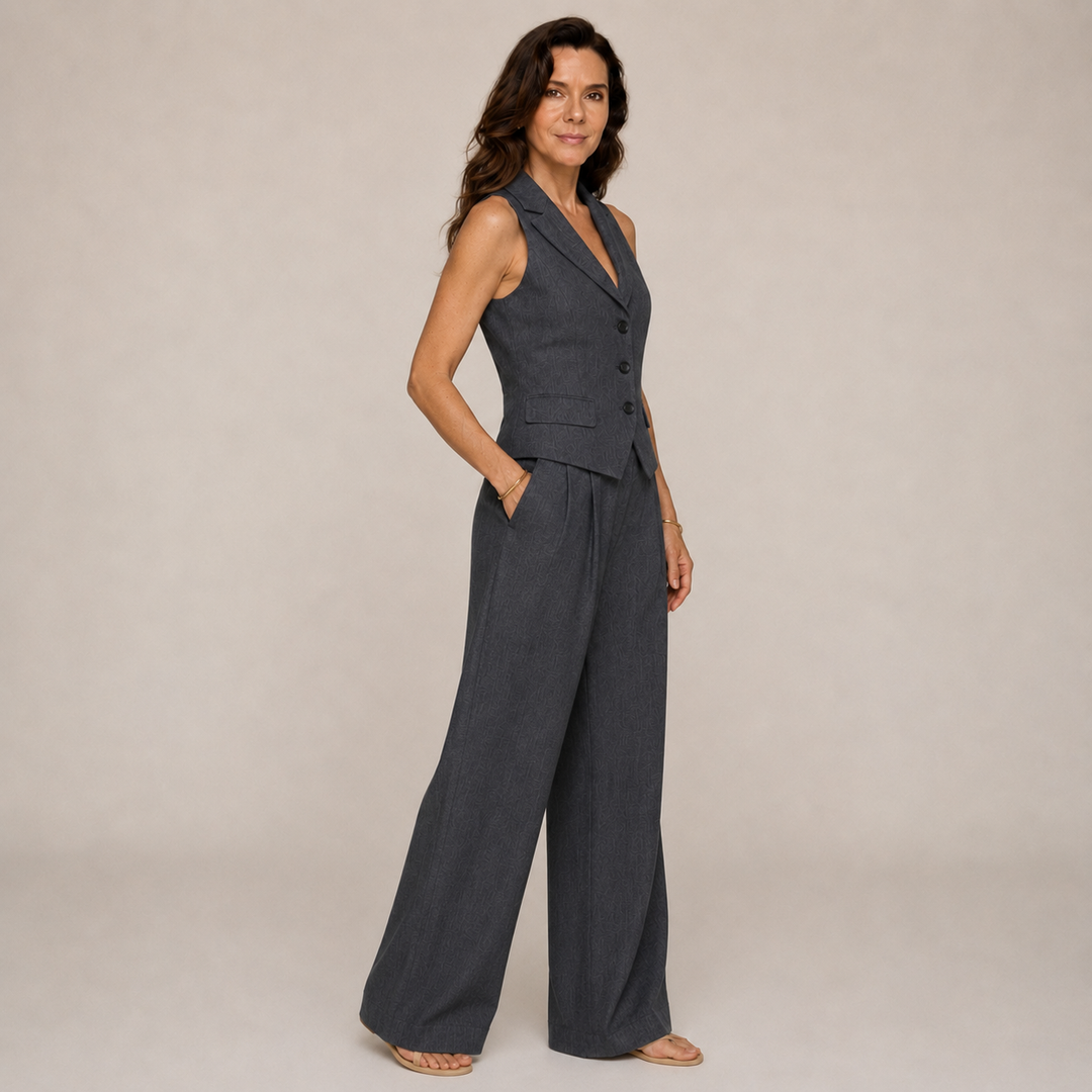 Monaco · Conjunto Chaleco Estructurado