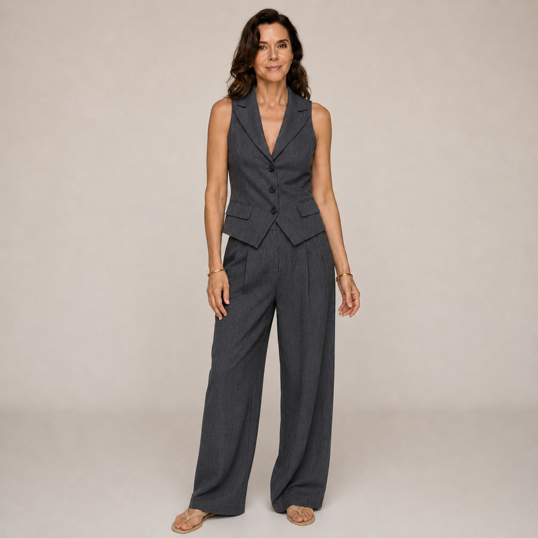 Monaco · Conjunto Chaleco Estructurado
