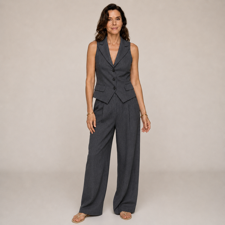 Monaco · Conjunto Chaleco Estructurado