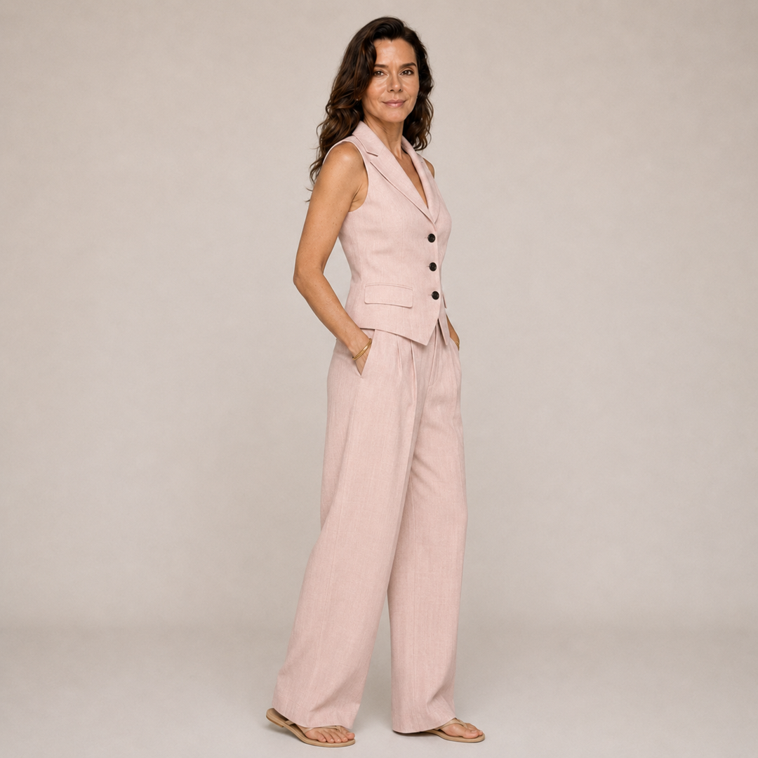 Monaco · Conjunto Chaleco Estructurado
