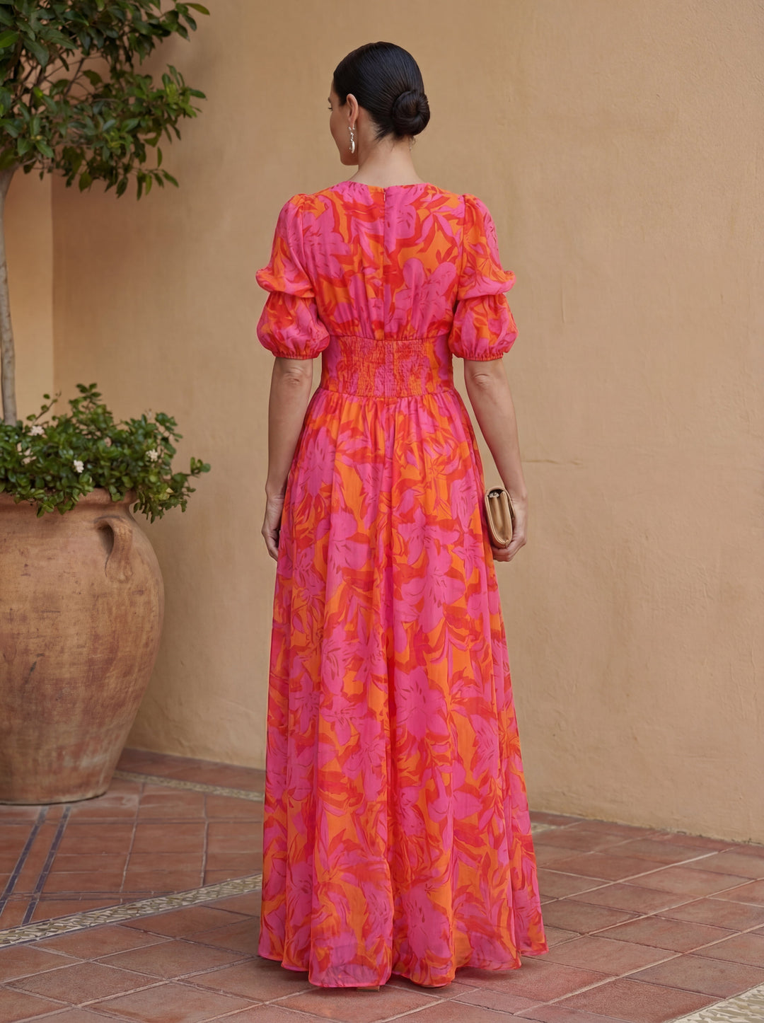 Cefalù · Vestido Maxi Floral