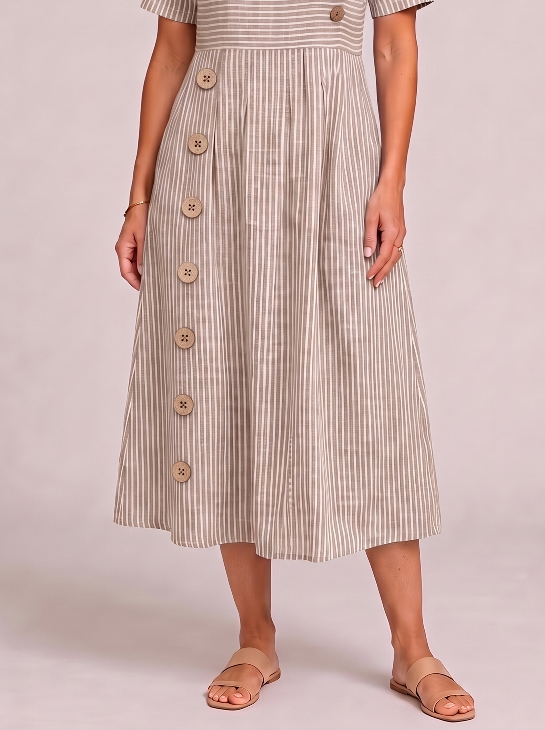 Clara Beige bottom crop