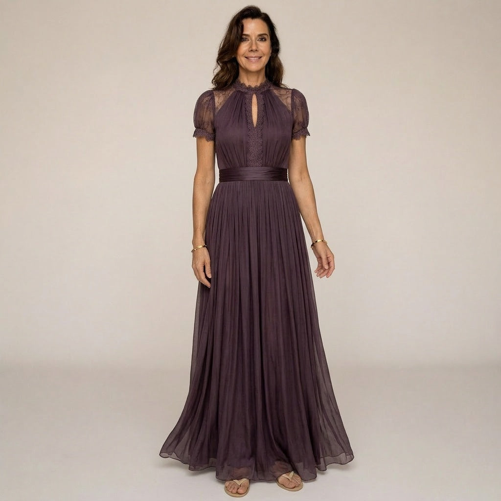 Medianoche · Vestido de Noche Violeta