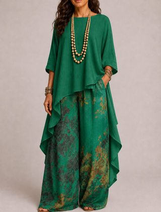 Fiorella | Completo Bohémien — Verde