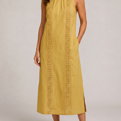 Jimena | Abito Pizzo - Giallo