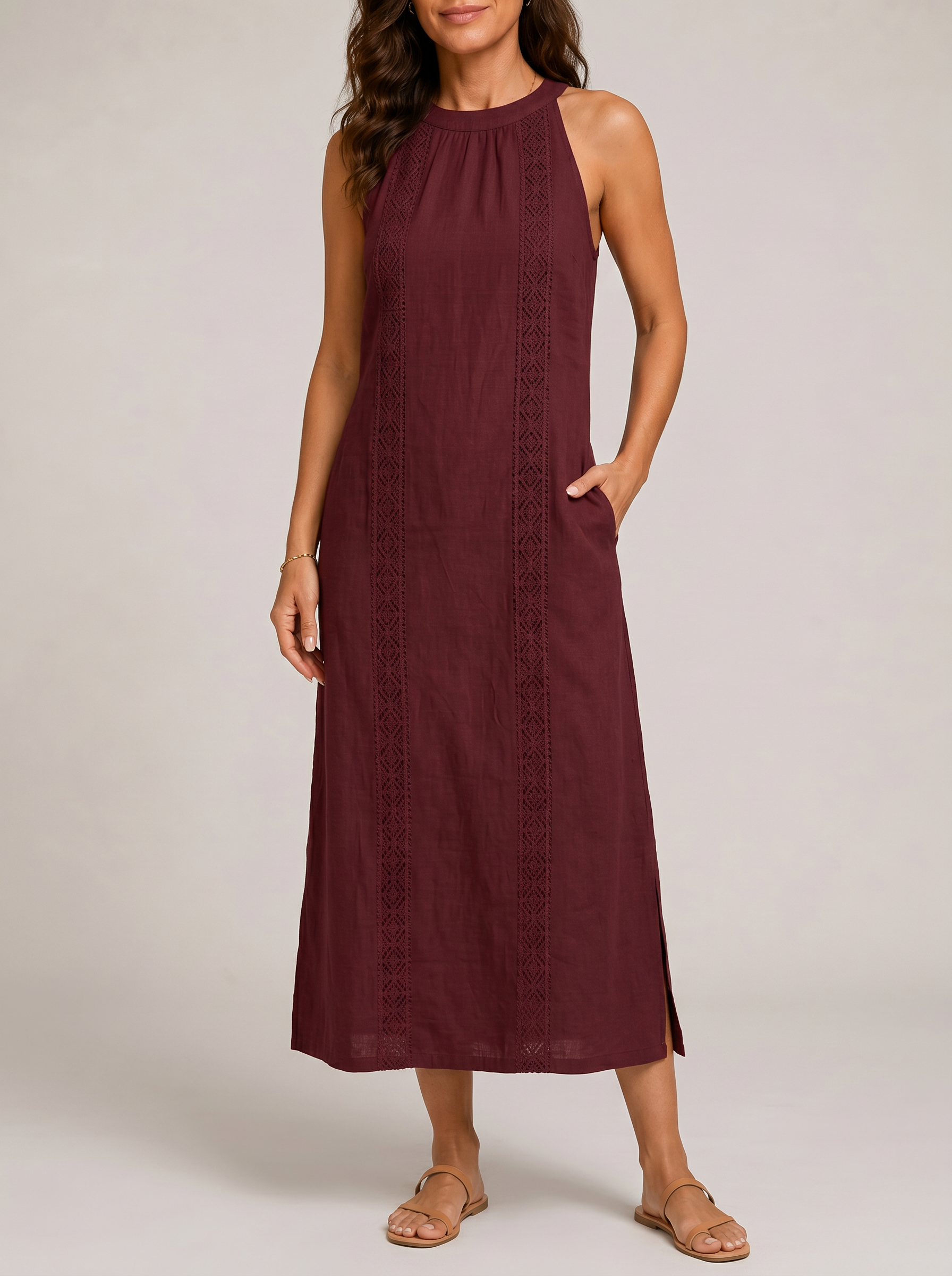 Jimena | Abito Pizzo - Rosso