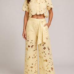 Isabela | Completo Pizzo - Giallo miele