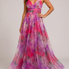 Giselle | Abito Floreale - Rosa