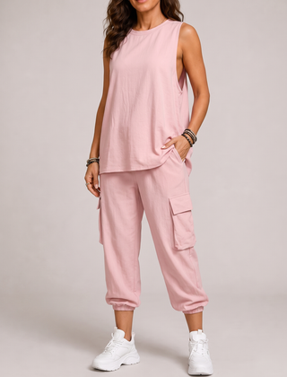 Daria Completo Cargo Urbano Rosa