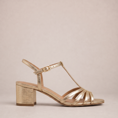 Allegra Sandali Dorati Eleganti - singolo