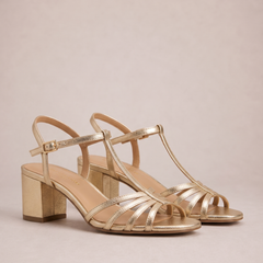 Allegra Sandali Dorati Eleganti - coppia