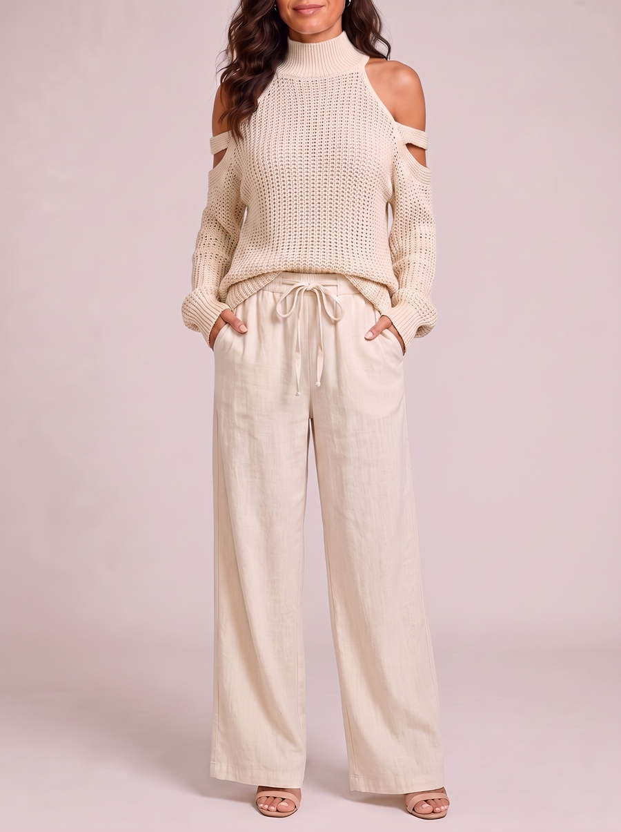 Monica Beige front