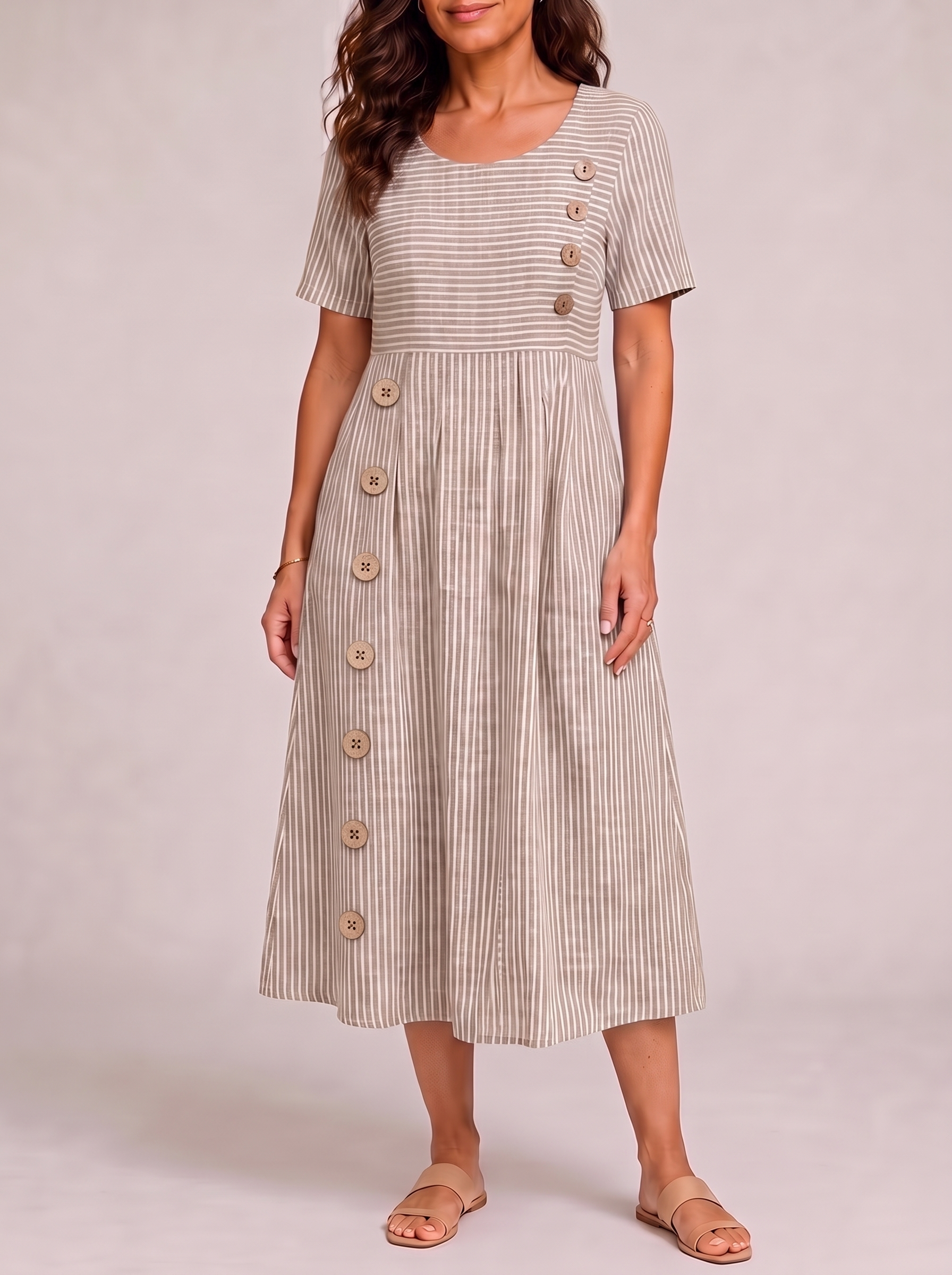 Clara Beige front